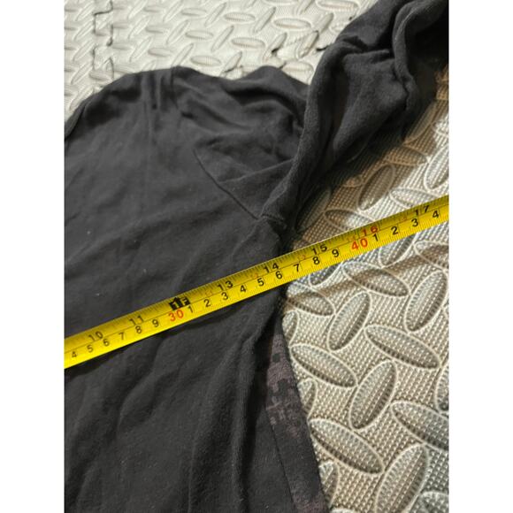 Blue Canyon 100% Cotton Y2K Grunge Embellished Floral Graphic‎ Brown Fitted Tee - Picture 8 of 10